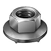 M6-1.0 FREE SPINNING WASHER NUT 16MM OD 25/BX